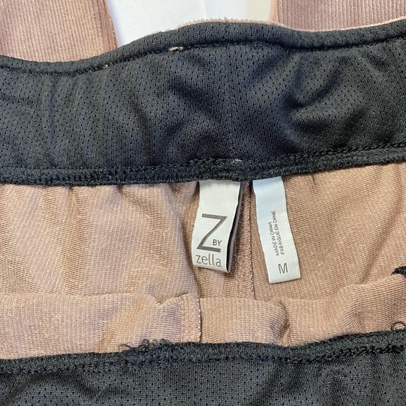 ✨Zella✨Velvet Dusty Rose Ribbed Joggers Size M - Picture 6 of 7